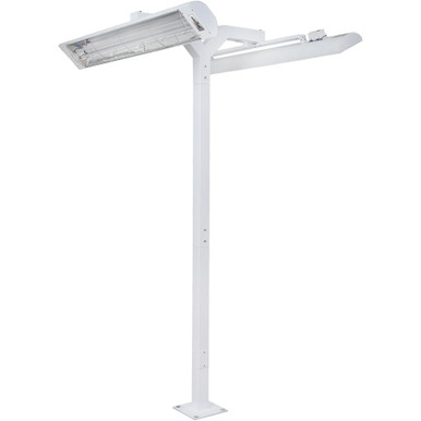 EF40-EF50 8ft Double 39 Inch Pole Mount by Eurofase Heating - EF3908D