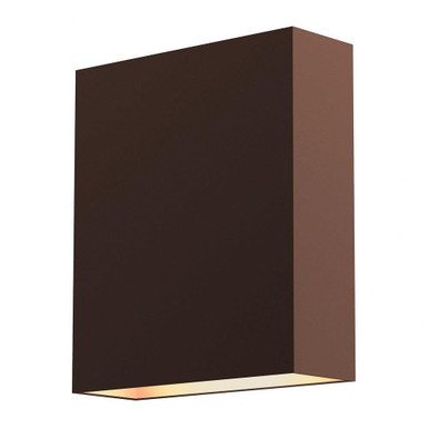 Flat Box 2 LED Wall Sconce 7 Inch Tall and 6 Inch Wide by Sonneman - 7107