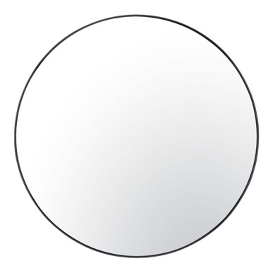 Tablet Round Wall Mirror In Industrial Style 40 Inch Wide by Varaluz - 458MI40