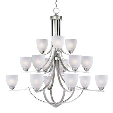 Axis 15 Light Oversized 3 Tier Chandelier by Maxim - 11228FT
