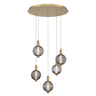 Palmas 5 Light Medium Chandelier by Eurofase - 47208