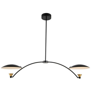 Redding 2 Light Mini Island Chandelier by Kalco - 513661BWB