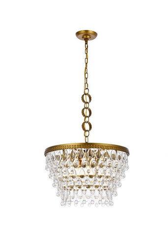 Nordic 5 Light Large Pendant 19 Inch Wide by Elegant - 1219D19