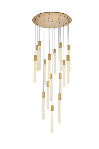 Weston 16 Light Oversized Pendant by Elegant - 2067G36
