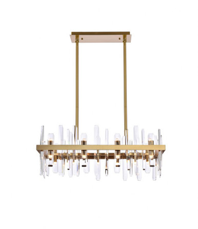 Serena 16 Light Mini Chandelier by Elegant - 2200G30