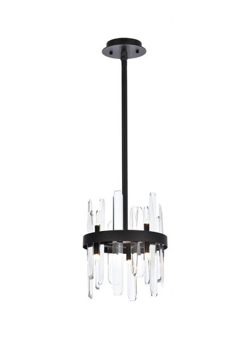 Serena 6 Light Small Pendant by Elegant - 2200D10