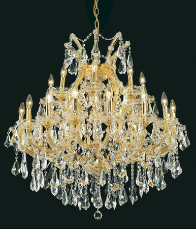 Maria Theresa 24 Light Oversized Chandelier by Elegant 2801D36 - 2801D36