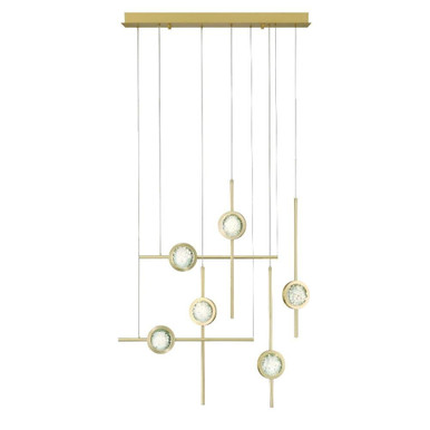 Barletta 6 Light Mini Chandelier by Eurofase - 47255