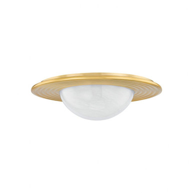Geraldton 13W 1 LED 15.75 Inch Wide Flush Mount by Hudson Valley - 7116