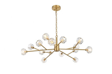 Graham 15 Light Oversized Pendant by Elegant - 3509D42