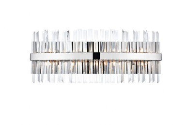 Serephina 8 Light Vanity Light 30 Inch Length by Elegant - 6200W30