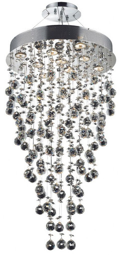 Galaxy 9 Light Small Chandelier by Elegant - V2006D20