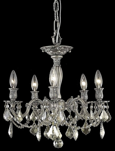 Rosalia 5 Light 18 Inch Wide Flush Mount by Elegant - 9205F18