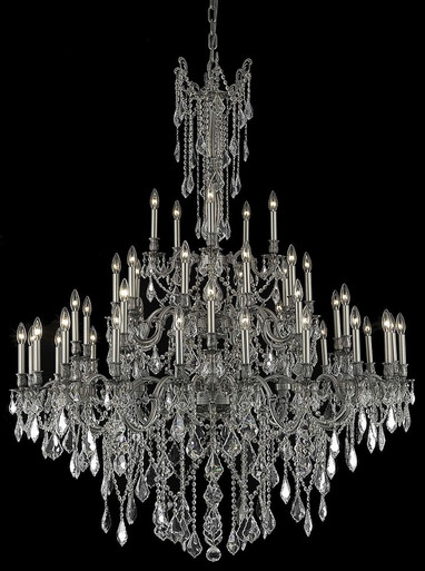 Rosalia 45 Light Oversized Chandelier by Elegant - 9245G54