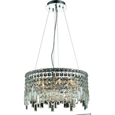 Maxime 12 Light Small Chandelier by Elegant V2031D20