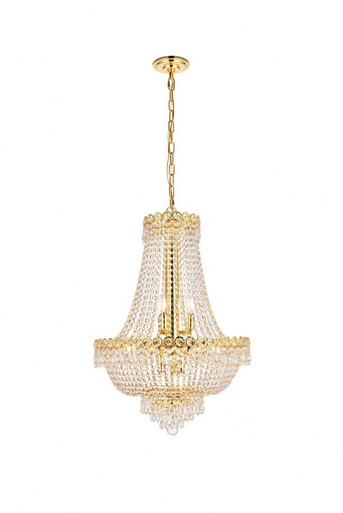 Century 12 Light Small Chandelier by Elegant - V1900D20