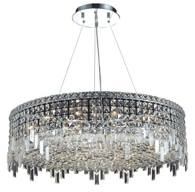 Maxime 18 Light Large Chandelier by Elegant V2031D32 - V2031D32