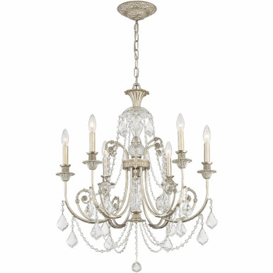 Regis 6 Light Medium Chandelier by Crystorama - 5116