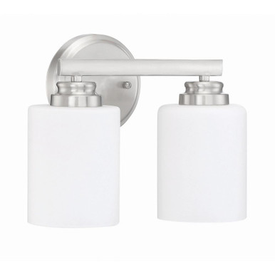 Bolden 2 Light Vanity Light by Craftmade 50502-BNK-WG