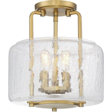 Avalon 3 Light 11.38 Inch Wide Semi Flush Mount by Savoy House - 6-7790-3