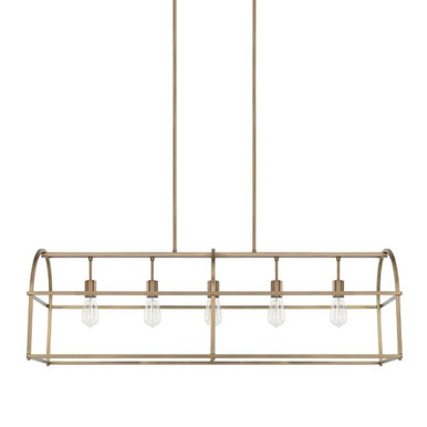 5 Light Oversized Linear Pendant by Homeplace - 825751