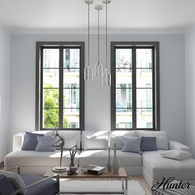Lochemeade 1 Light Mini Pendant by Hunter Fans - 19200