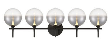 Iissa 20W 5 LED Bath Vanity 10.25 Inch Tall and 35.38 Inch Wide by Eurofase - 4891-5