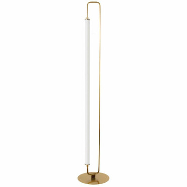 Freya 32W 1 LED Floor Lamp 59 Inches Tall and 11 Inches Wide by Dainolite - FYA-5932LEDF