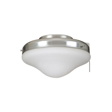 All Weather 18W 2 LED Ceiling Fan Light Kit by Craftmade - ELK113-1GV-W