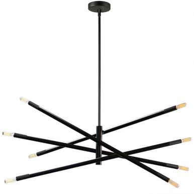 Wand Eight Light Pendant by Dainolite - WAN-408P