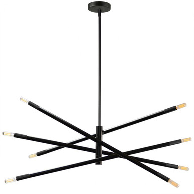 Wand Eight Light Pendant by Dainolite - WAN-408P