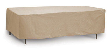 76 Inch Oval-Rectangular Table Cover by Protective Covers - 1150T