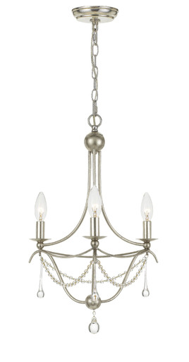 Metro 3 Light Small Chandelier by Crystorama - 423