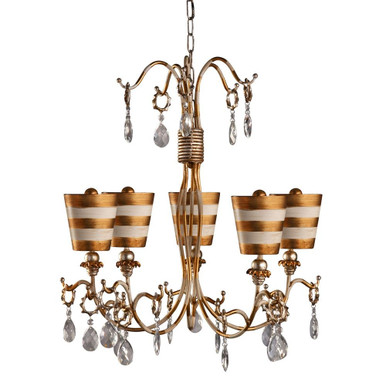 Tivoli 5 Light Large Chandelier by Lucas and McKearn - CH1038