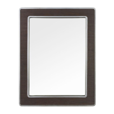 Macie Rectangular Wood and Metal Mirror by Varaluz - 4DMI0119