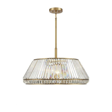 Pyramid 6 Light Large Pendant by Savoy House - 7-1610-6