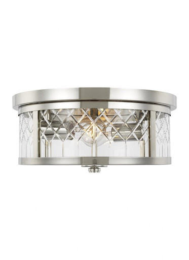 Alec 2 Light 13 Inch Wide Flush Mount by Visual Comfort Studio - AF1072