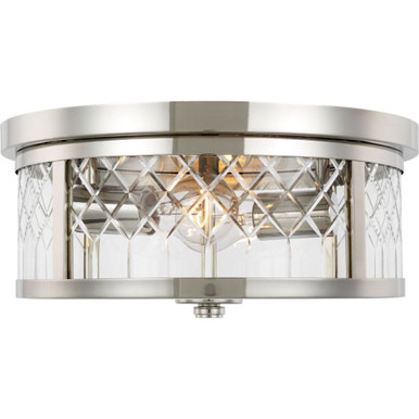 Alec 2 Light 13 Inch Wide Flush Mount by Visual Comfort Studio - AF1072