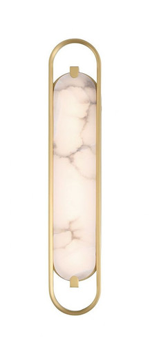 Noga 20W 1 LED Bath Vanity 4.25 Inch Tall and 24 Inch Wide by Eurofase - 48955