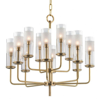 Wentworth 12 Light Chandelier 24 x 25 Inch Wide by Hudson Valley - 3925