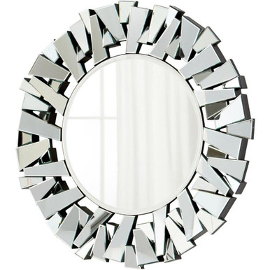 Circle Cityscape 47.25 Inch Decorative Mirror by Cyan - 05938
