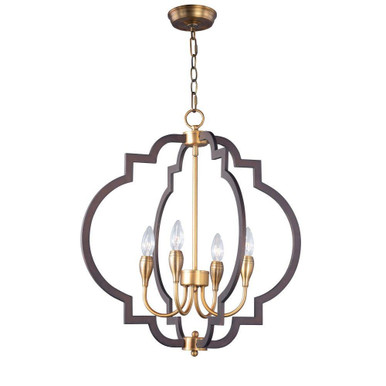 Crest 4 Light Medium Chandelier by Maxim - 20293OIAB