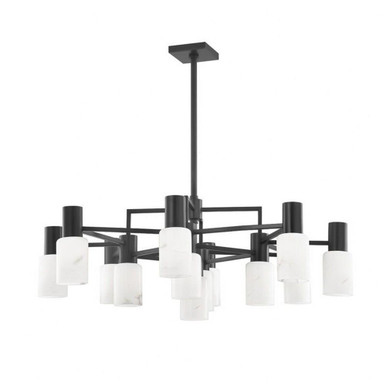 Centerport 12 Light Chandelier 13.5 x 36.75 Inch Wide by Hudson Valley - 4237