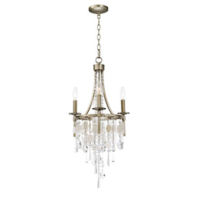 Cebu 3 Light Small Chandelier by Maxim - 14423CZGS