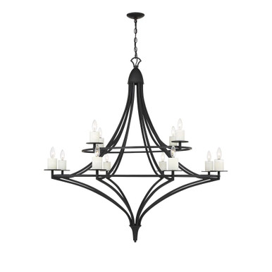 Director 12 Light Oversized Chandelier by Savoy House - 1-1672-12