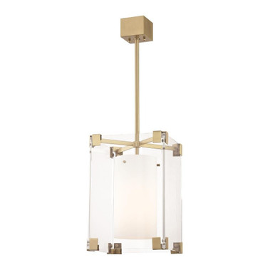 Achilles 1 Light Medium Pendant by Hudson Valley - 4125
