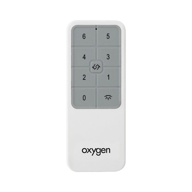 Accessory 5 Inch DC Motor Fan Remote by Oxygen - 3-8-2000-0