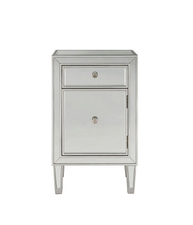 Reflexion 1 Drawer End Table 29 Inch Tall and 13 Inch Wide by Elegant Decor - MF72035