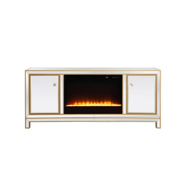 Reflexion 18 Inch TV Stand by Elegant Decor - MF701G-F2