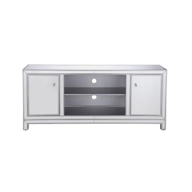 Modern TV Stand 26 Inch Tall and 18 Inch Wide by Elegant Decor - MF701S